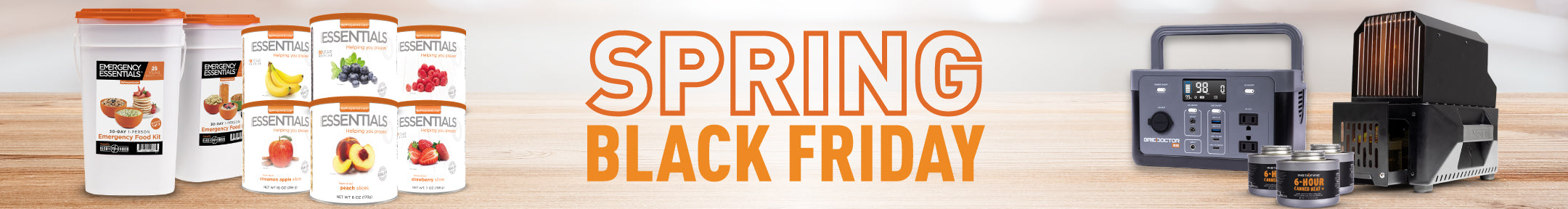 Spring Black Friday