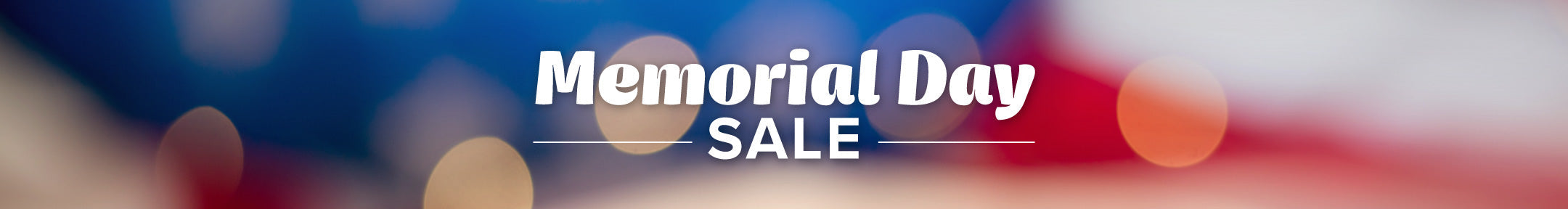 Memorial Day Sale
