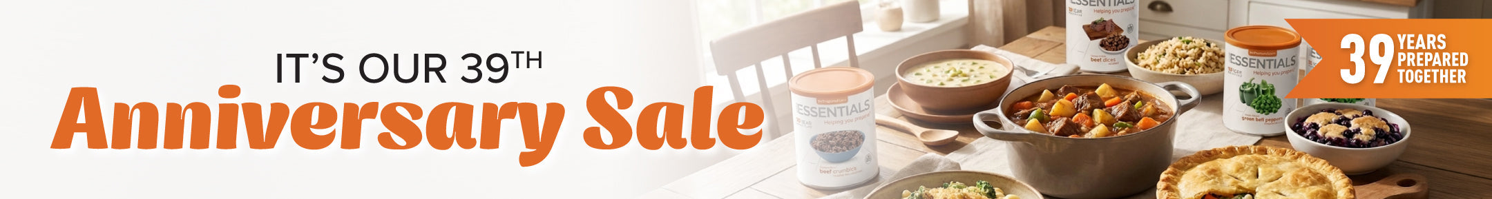It's our 39th Anniversary Sale