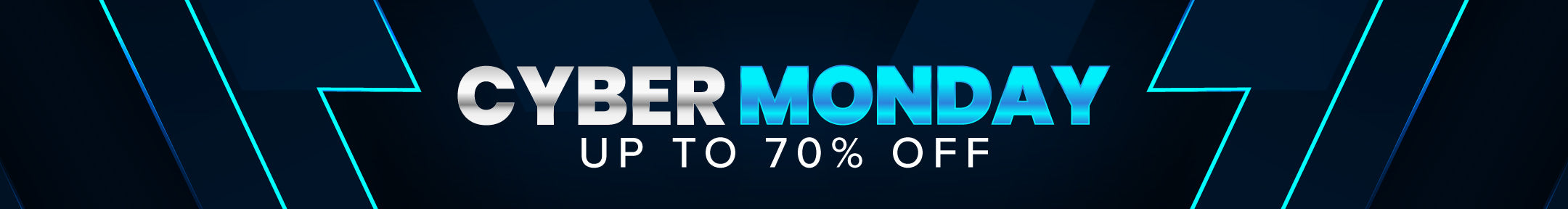 Cyber Monday - Up to 70% off