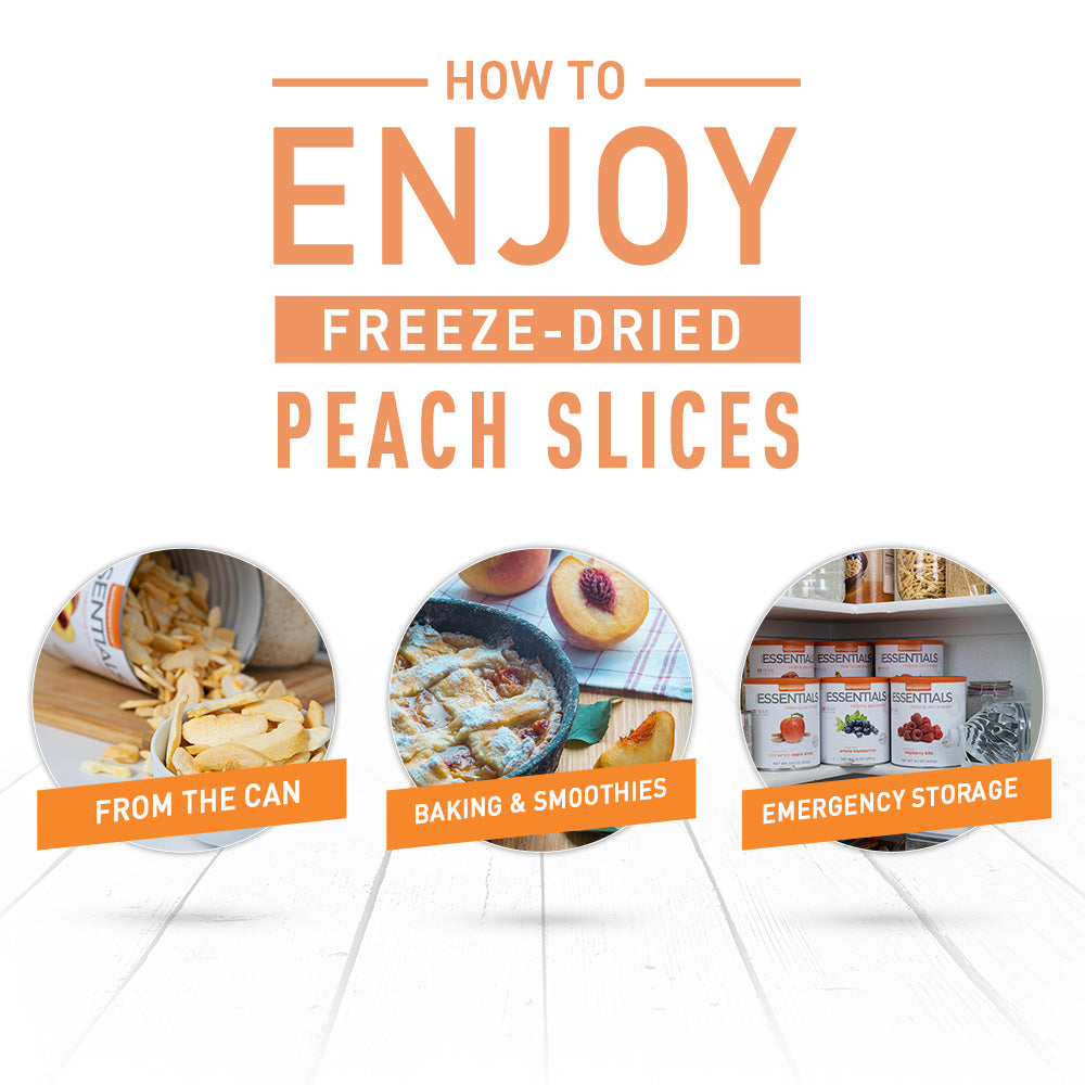 How to Enjoy Freeze-Dried Peach Slices