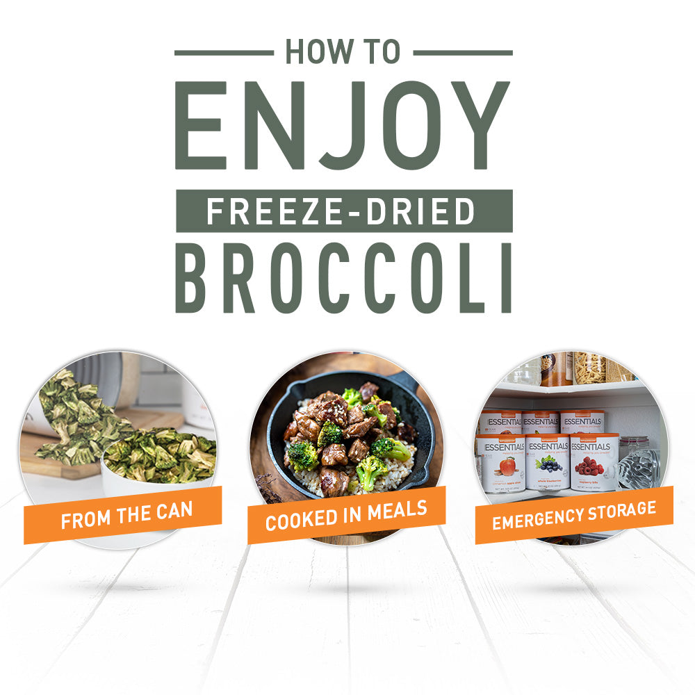 Freeze-Dried Broccoli