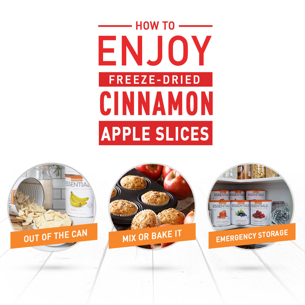 Freeze-Dried Cinnamon Apple Slices