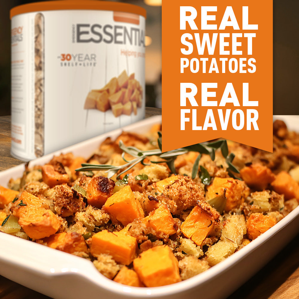 Freeze-Dried Sweet Potato Dices with Peel