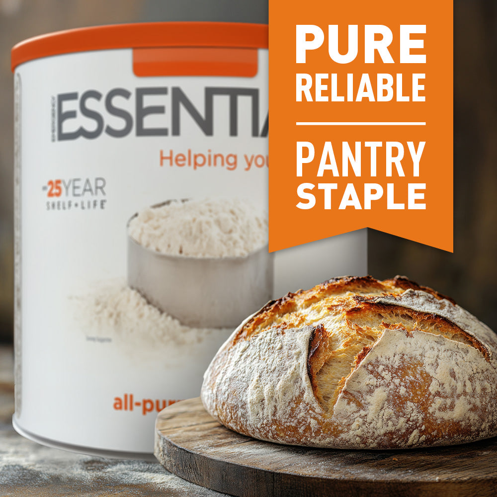 Emergency Essentials® White Flour Large #10 Can