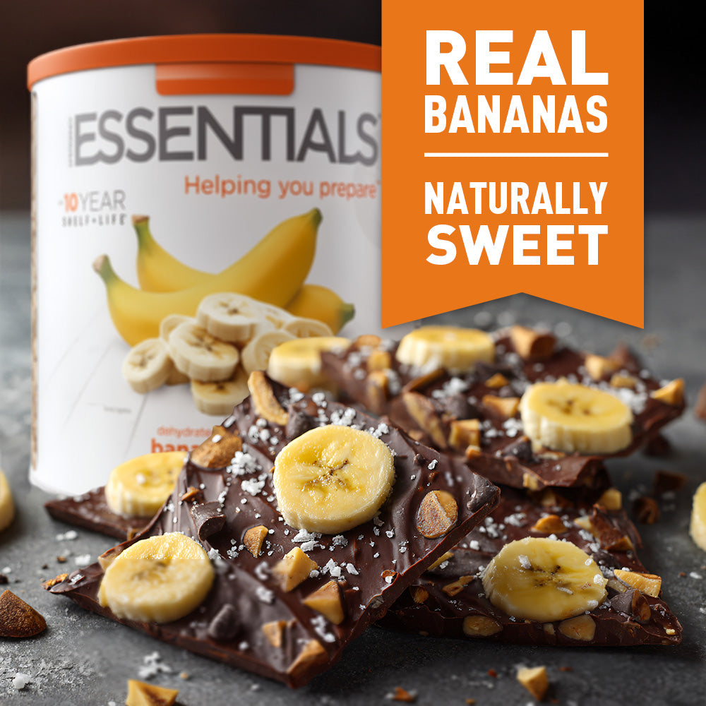 Emergency Essentials® Dehydrated Banana Slices Large #10 Can