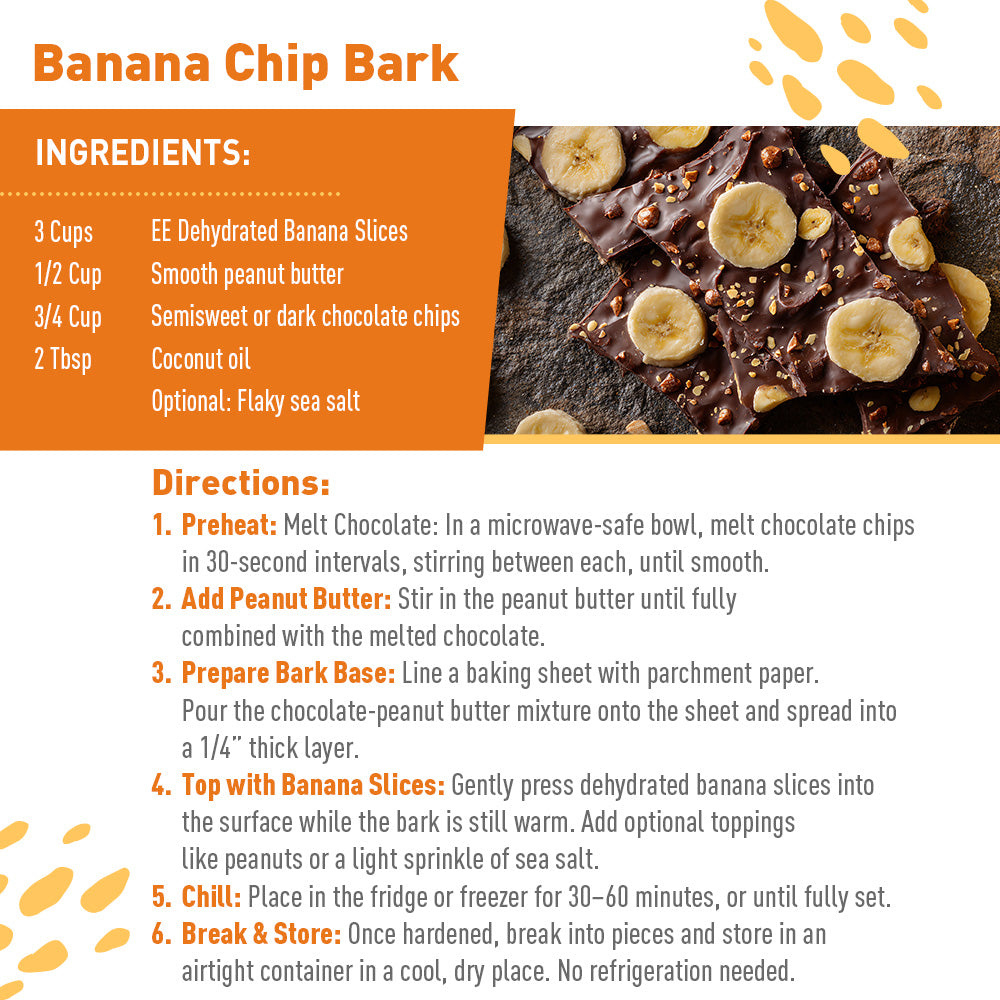 Emergency Essentials® Dehydrated Banana Slices Large #10 Can