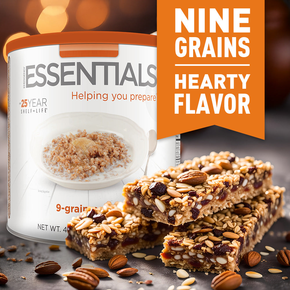 Emergency Essentials® 9-Grain Cereal Large #10 Can