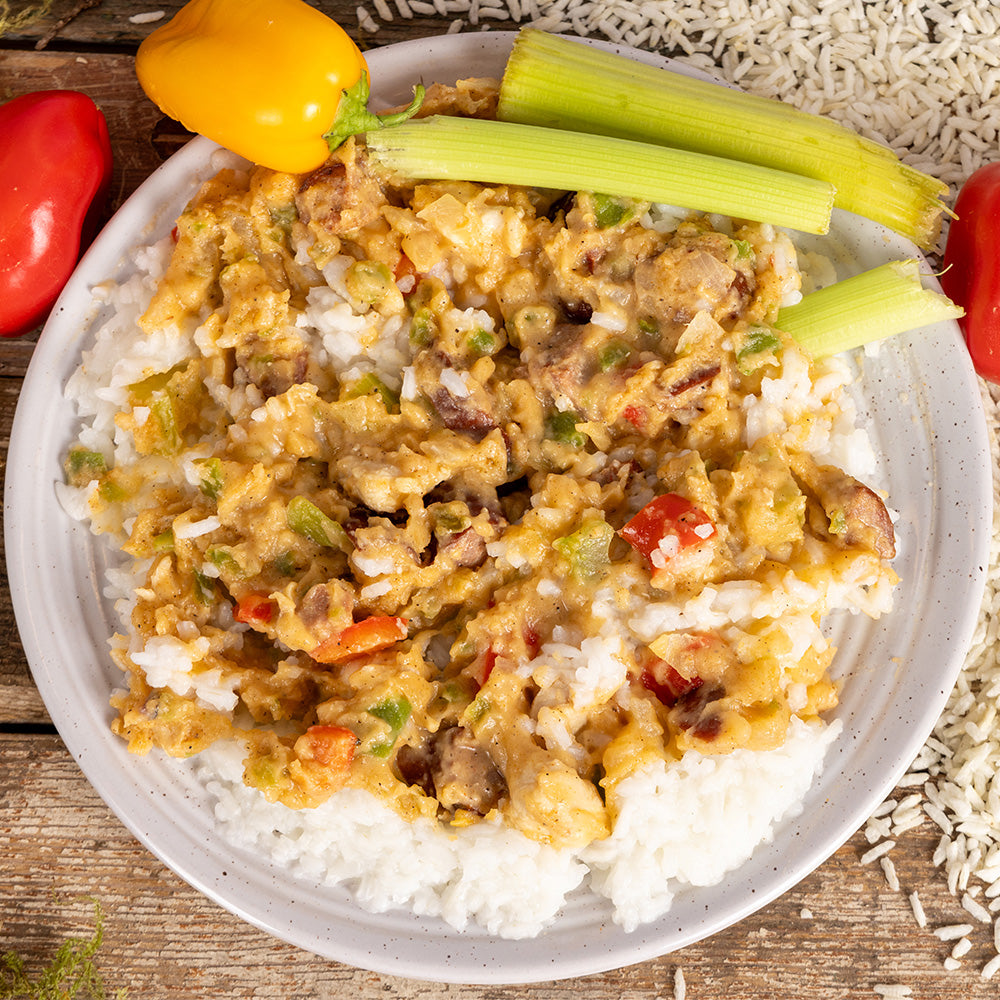 Chicken Sausage Gumbo Pouch by Beyond Outdoor Meals (710 calories, 2 servings)