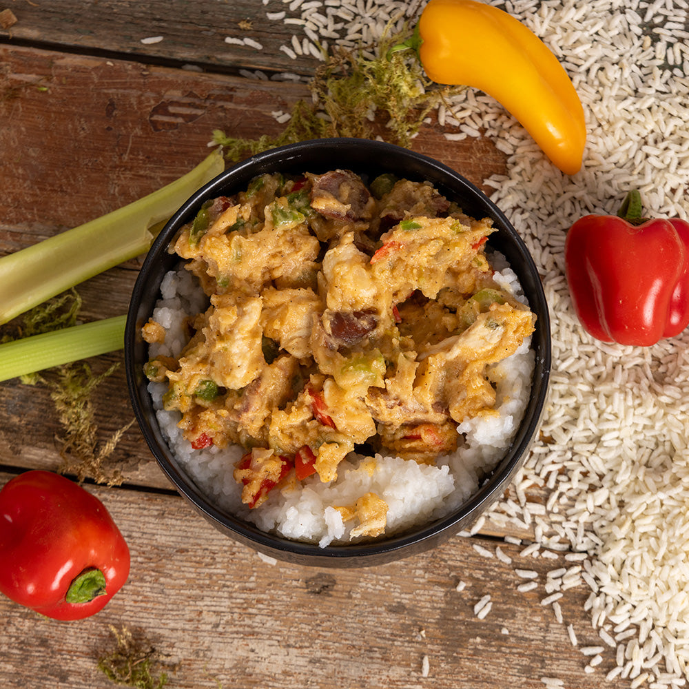 Chicken Sausage Gumbo Pouch by Beyond Outdoor Meals (710 calories, 2 servings)