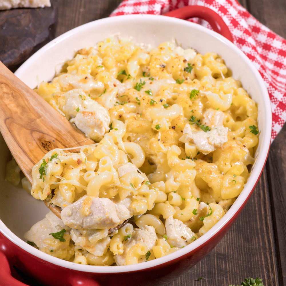 Chicken & White Cheddar Mac & Cheese