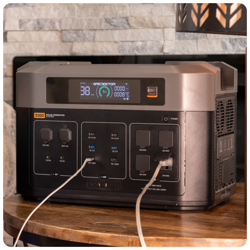 Grid Doctor 3300 being used in the home