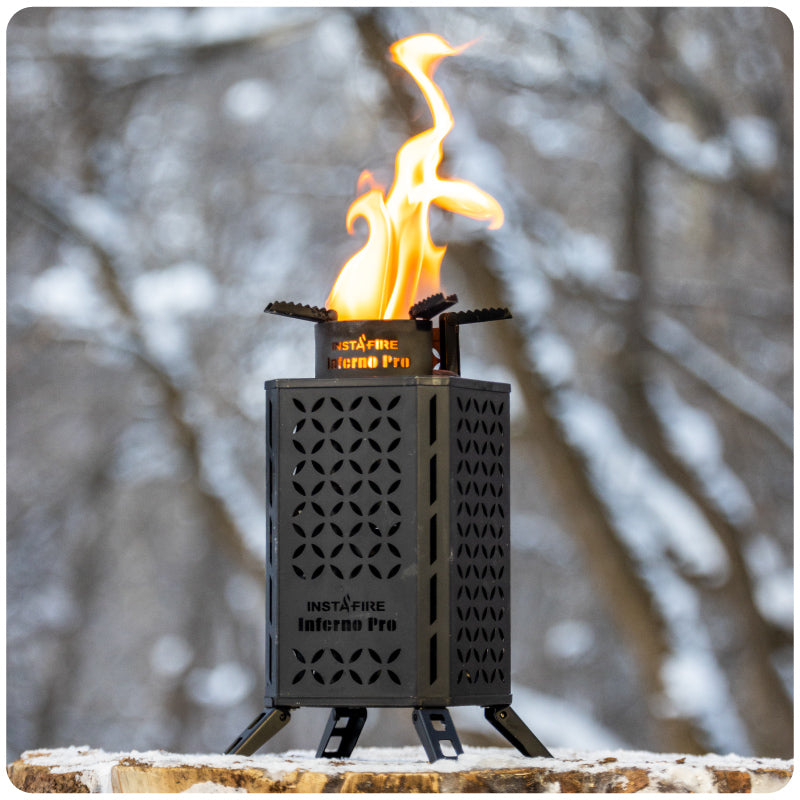 Inferno Pro with a large flame coming out the top