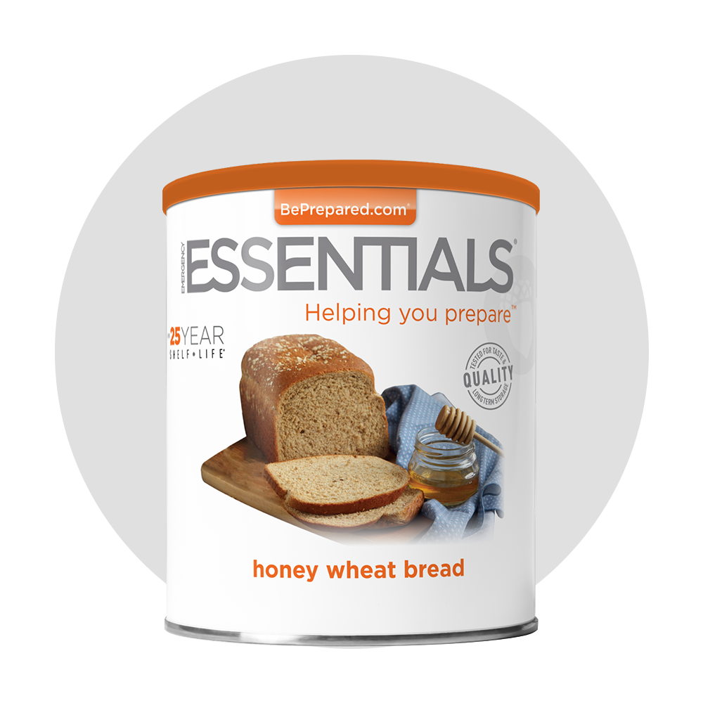 Emergency Essentials® Honey Wheat Bread Large #10 Can