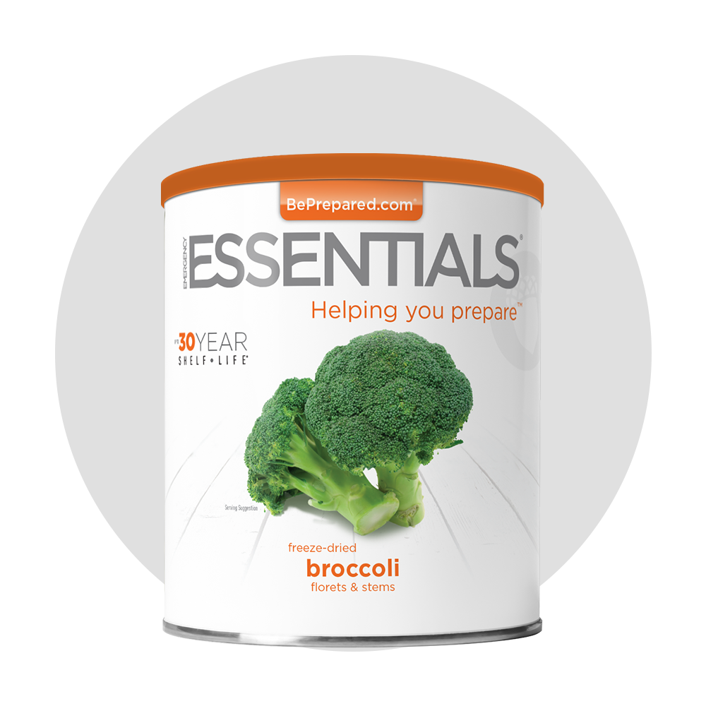 Single Pack of Freeze-Dried Broccoli