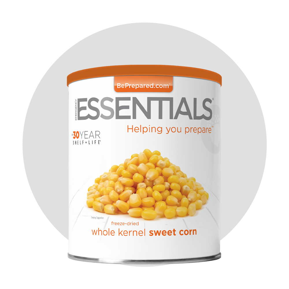 Single Pack of Freeze-Dried Whole Kernel Sweet Corn