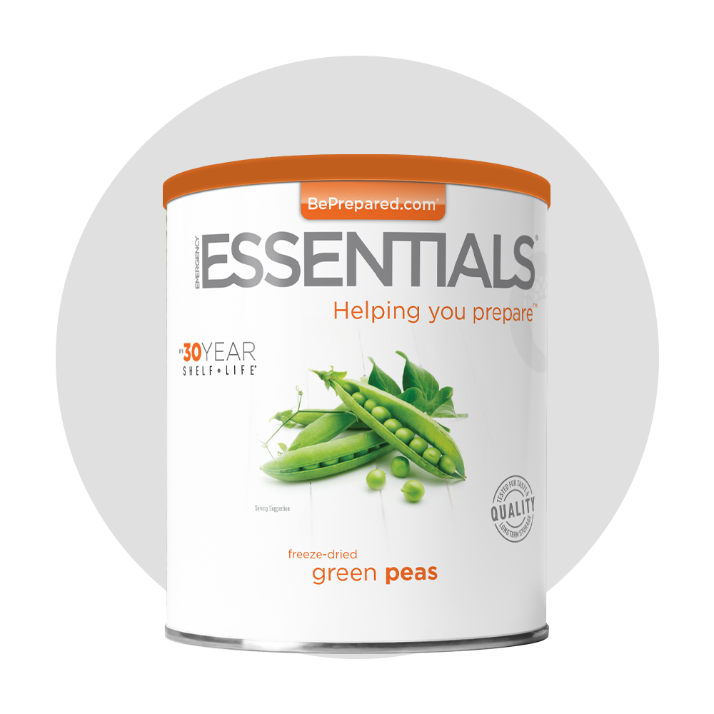 Single Pack of Freeze-Dried Green Peas