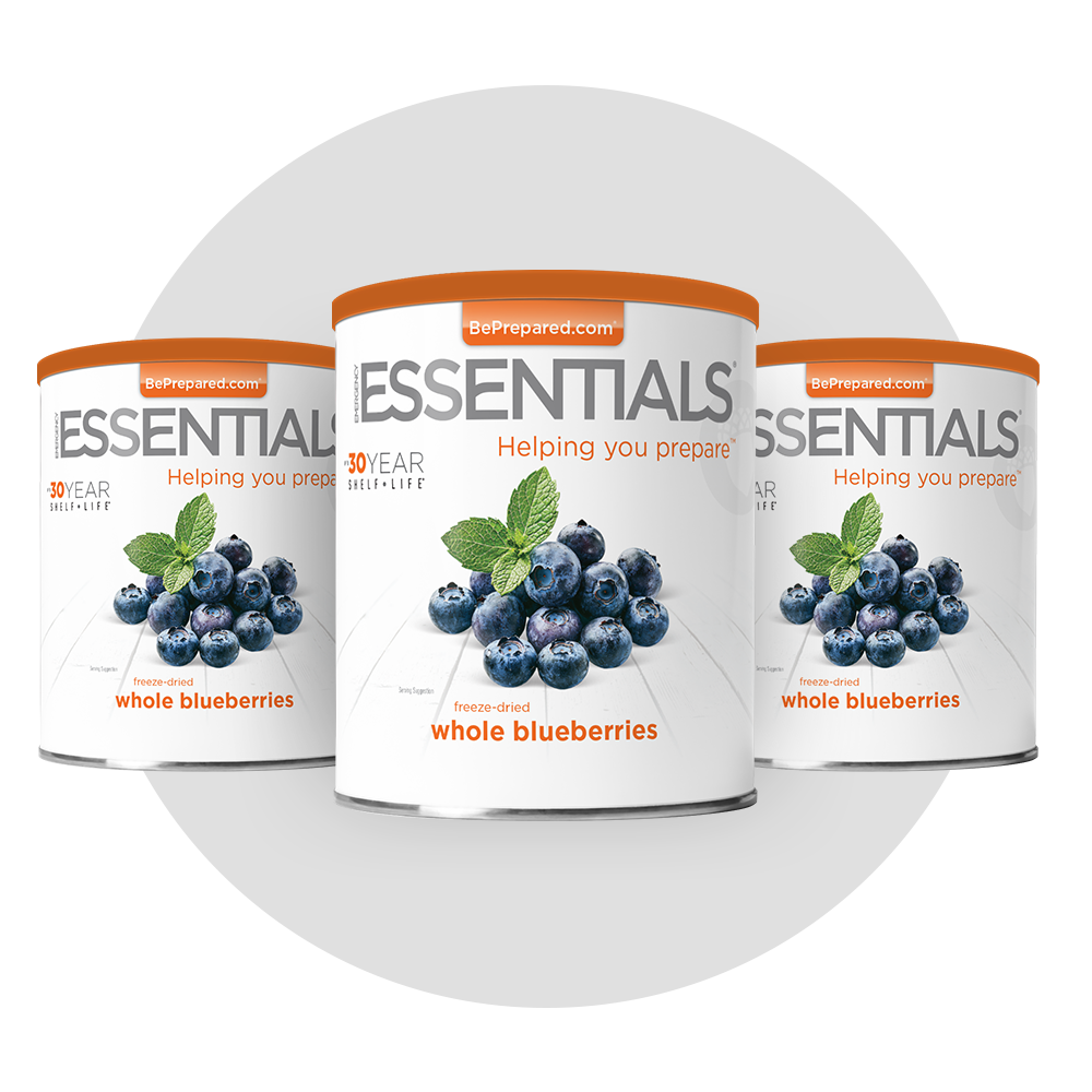 Emergency Essentials® Freeze-Dried Whole Blueberries Large #10 Can