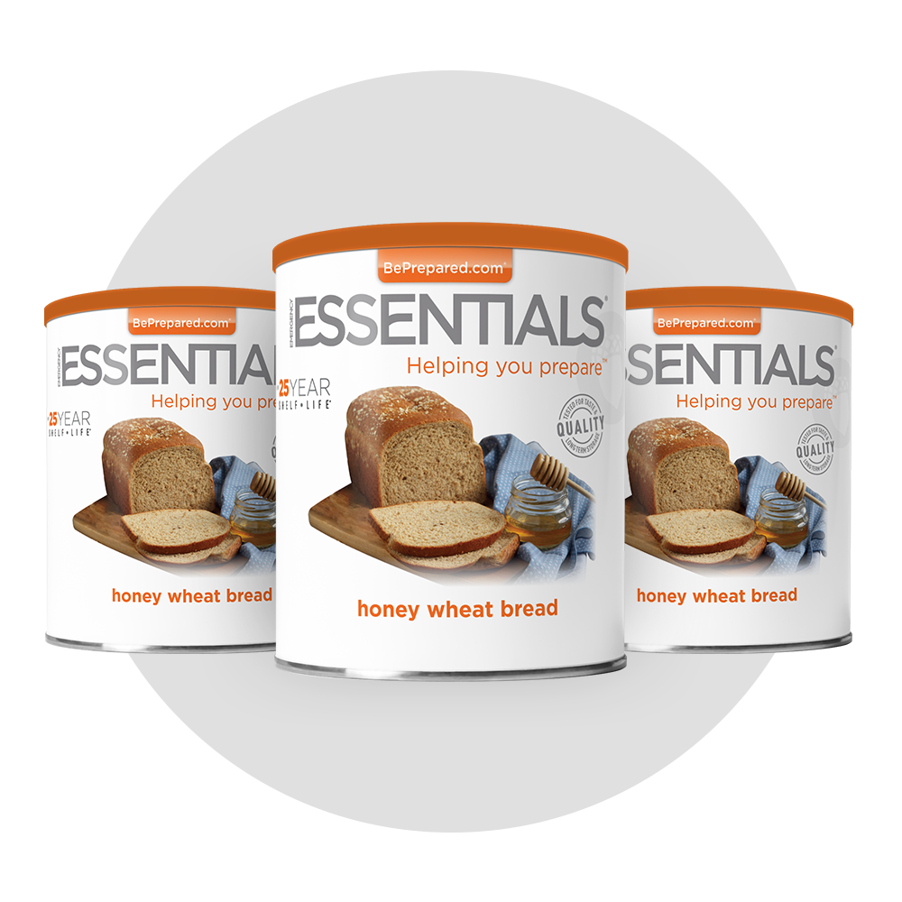 Emergency Essentials® Honey Wheat Bread Large #10 Can