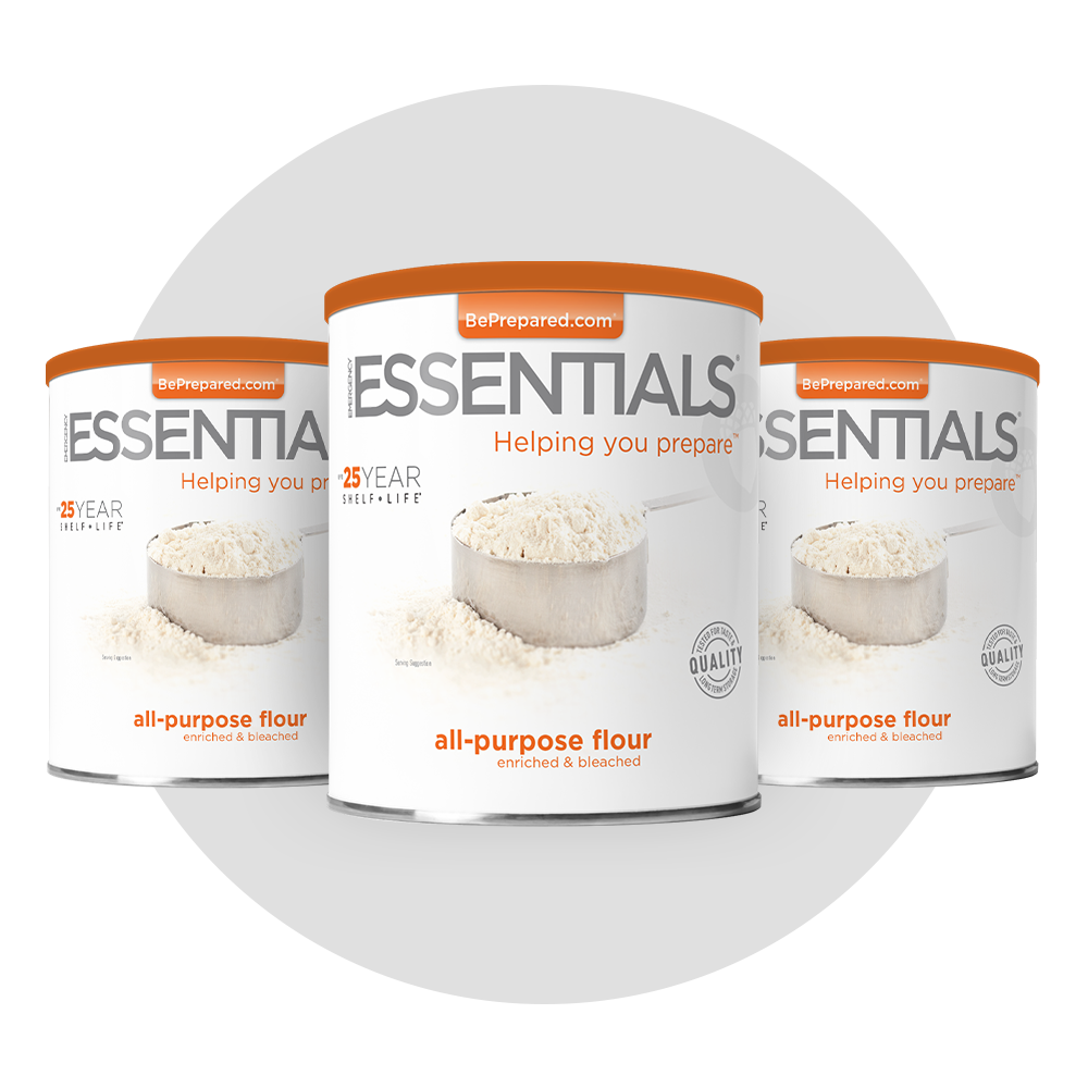 Emergency Essentials® White Flour Large #10 Can
