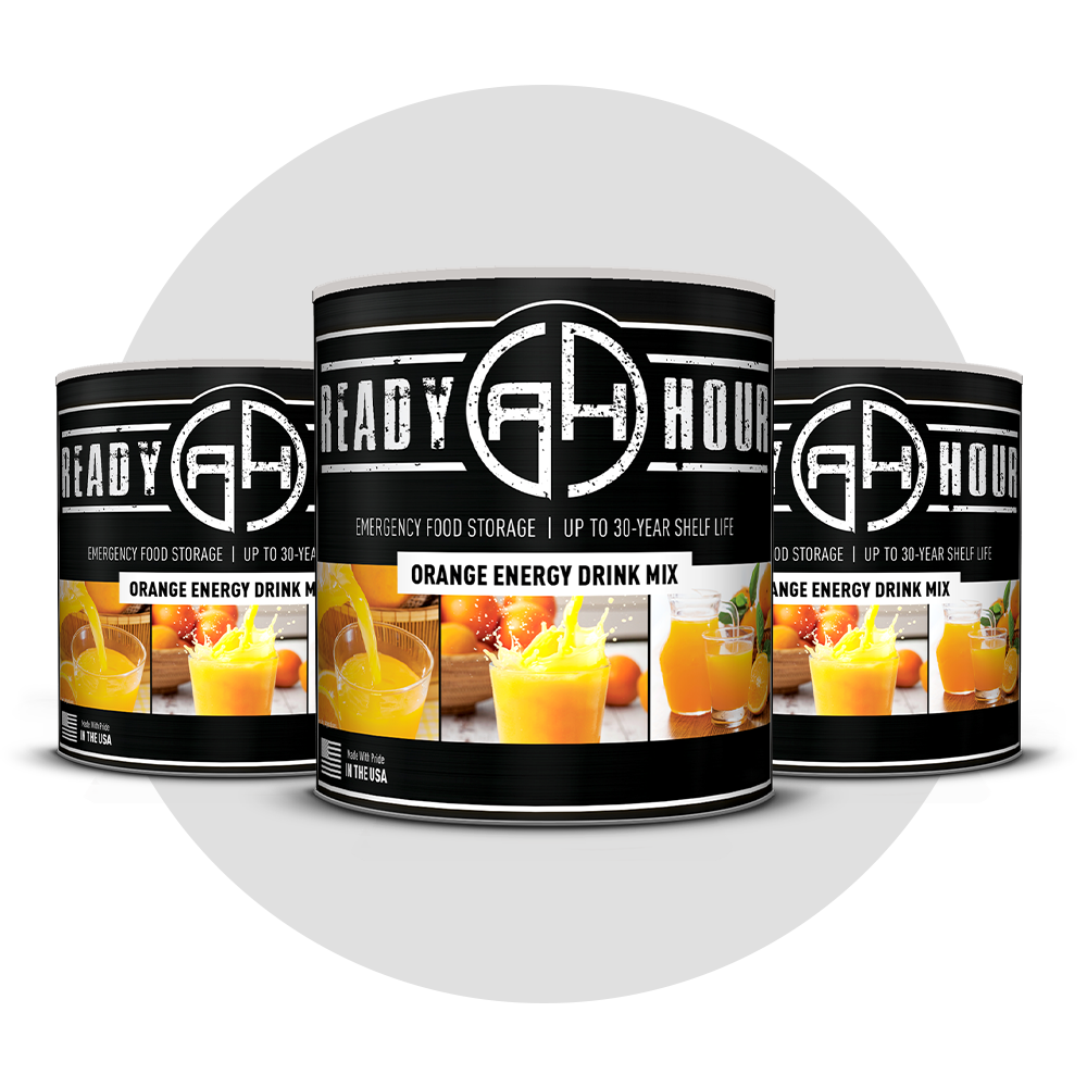 Natural Orange Flavored Drink Mix #10 Can (63 servings)