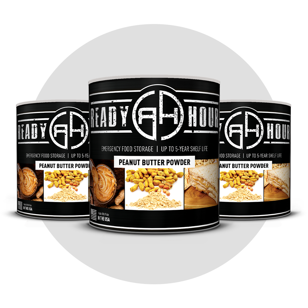 Ready Hour Peanut Butter Powder #10 Can