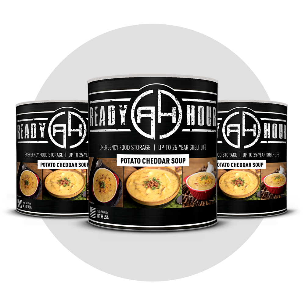NEW - Ready Hour Potato Cheddar Soup #10 Can (31 servings)