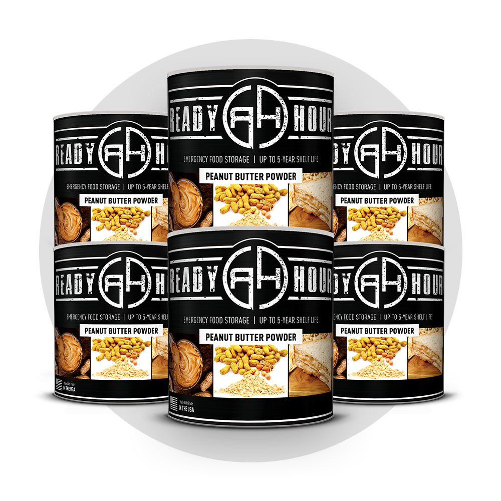Ready Hour Peanut Butter Powder #10 Can