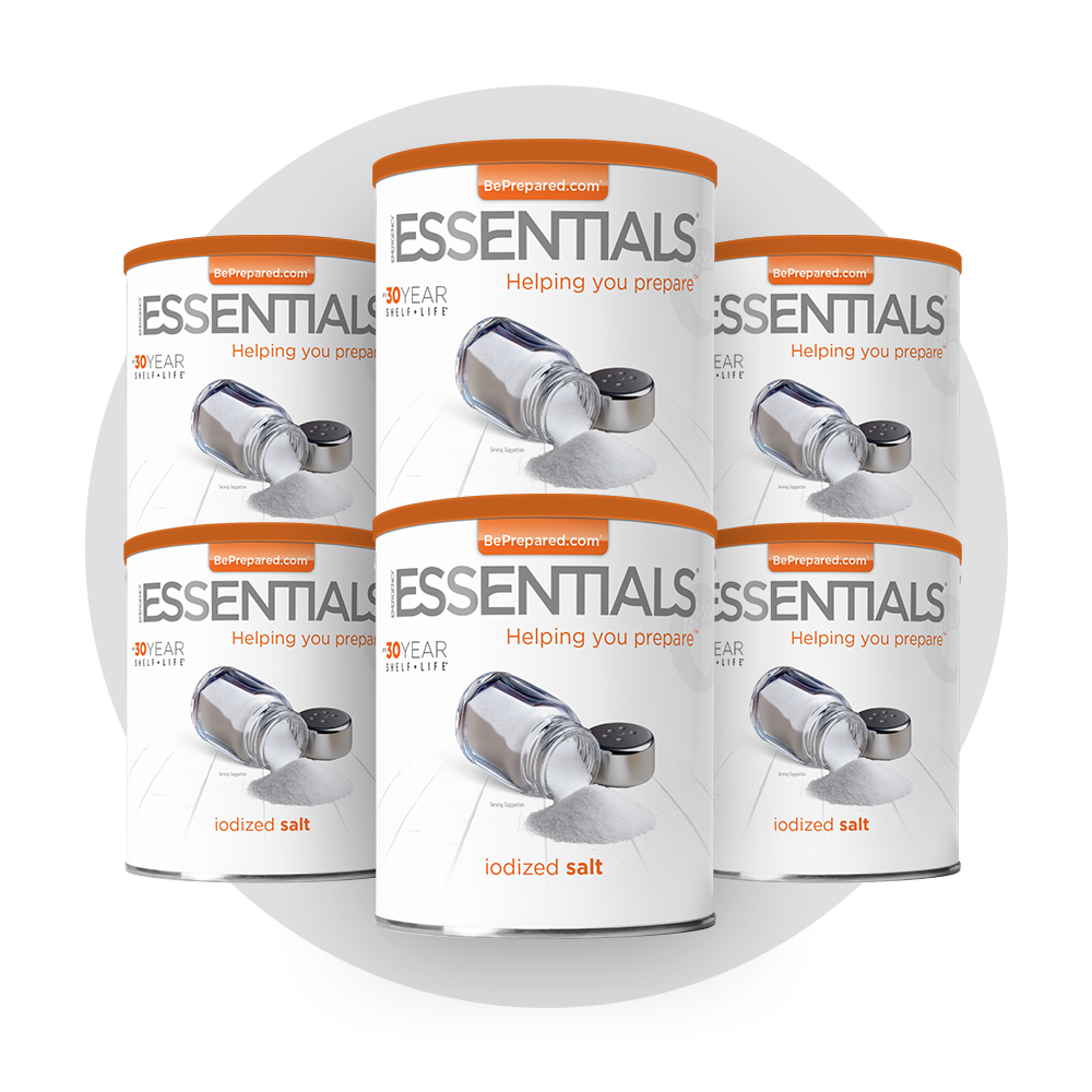 Emergency Essentials® Iodized Salt (7.5 LBS) Large #10 Can