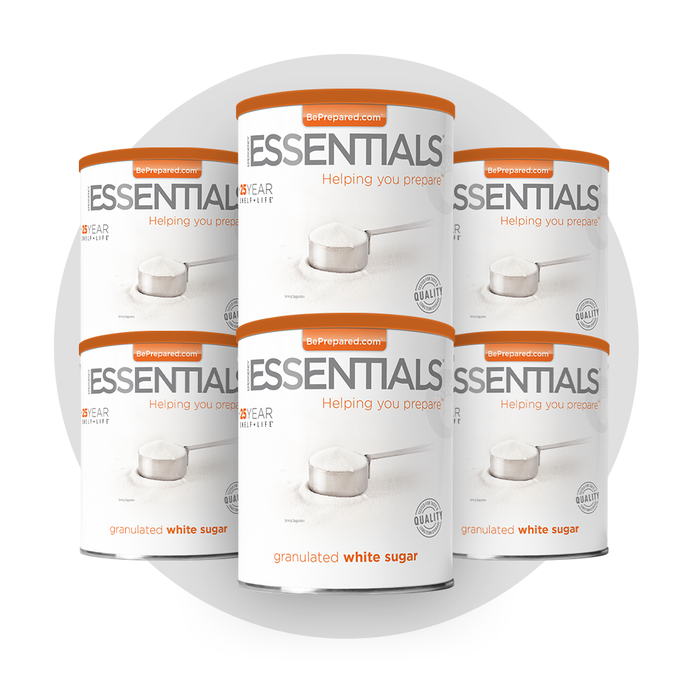 Emergency Essentials® White Sugar (5.25 LBS) Large #10 Can