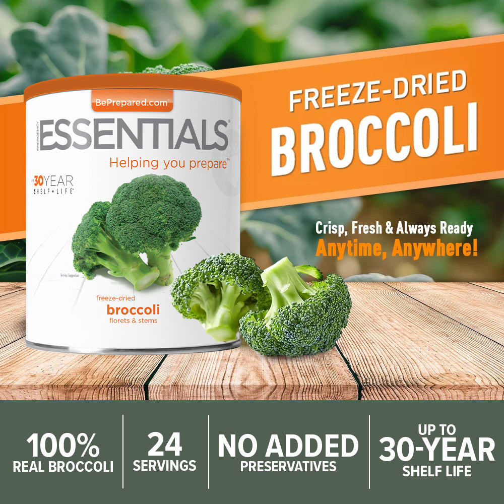 Freeze-Dried Broccoli