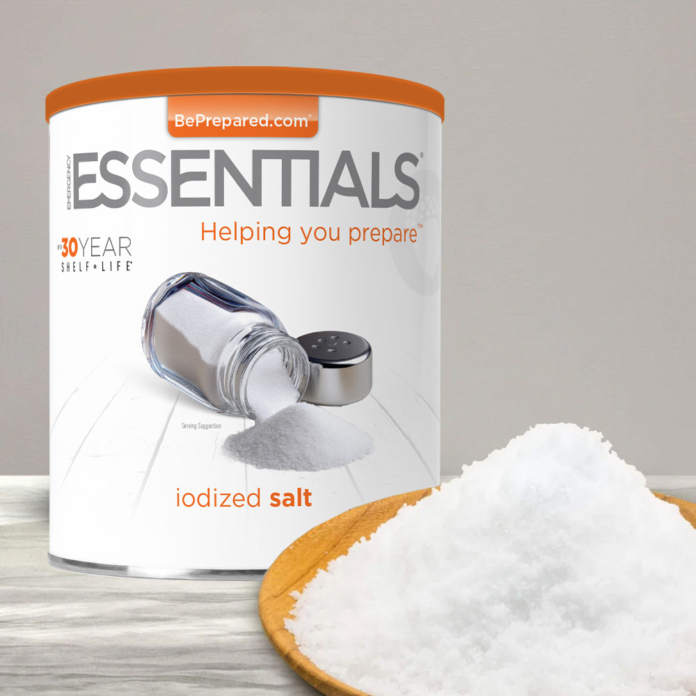 Emergency Essentials® Iodized Salt (7.5 LBS) Large #10 Can