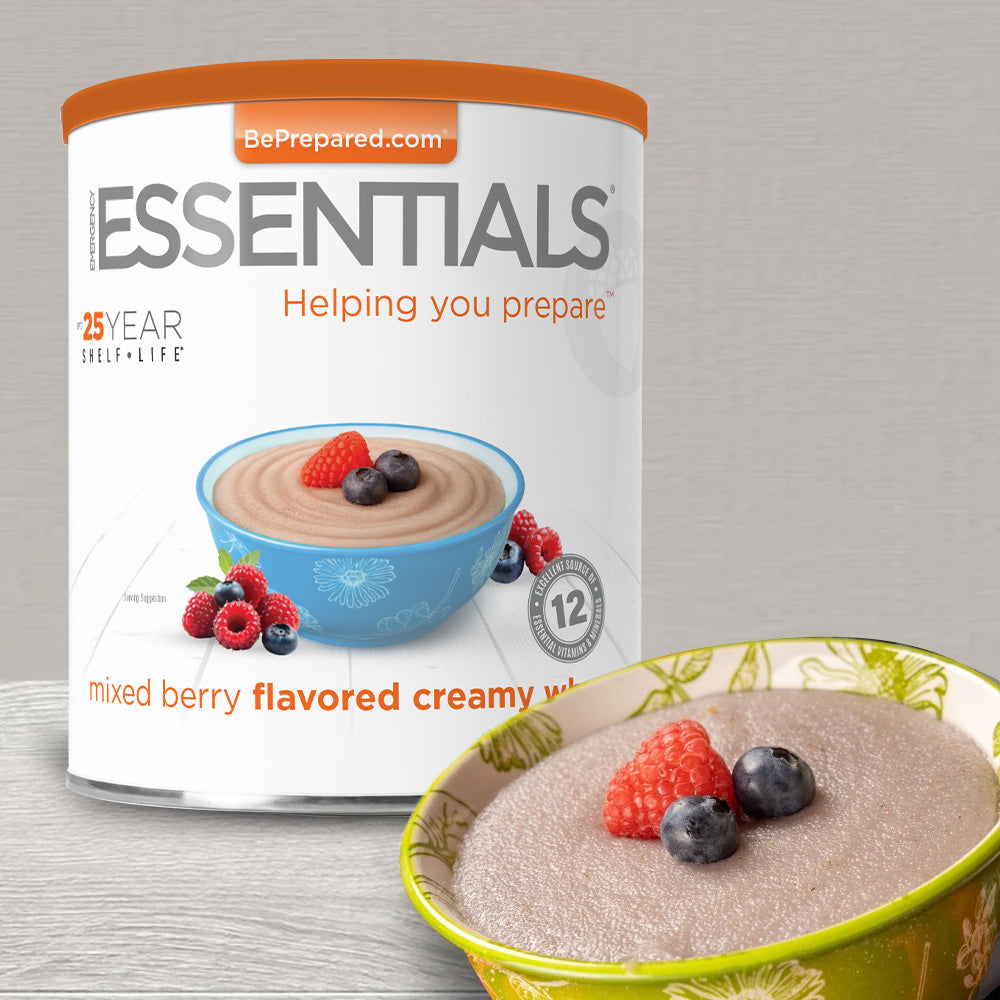 Mixed Berry Flavored Creamy Wheat #10 Can