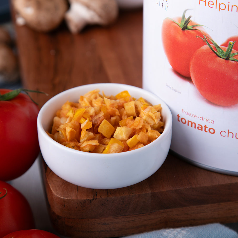 Freeze-Dried Tomato Chunks