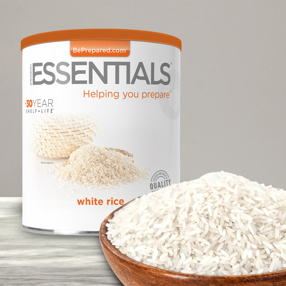 White Rice Large #10 Can