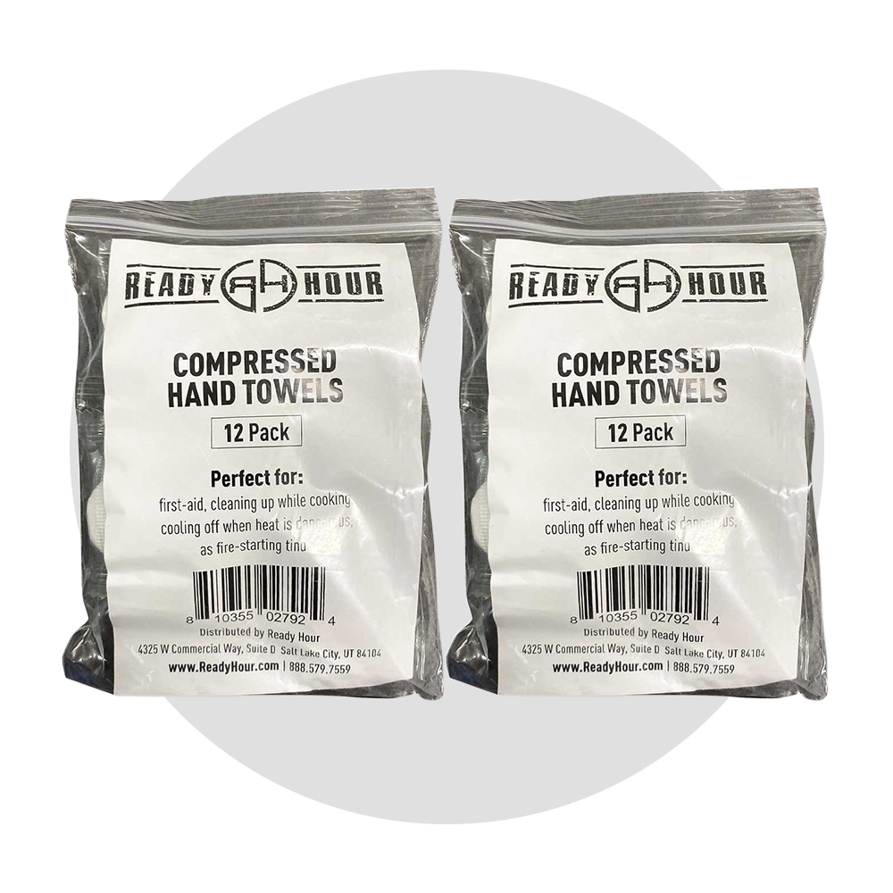 Compressed Disposable Hand Towels