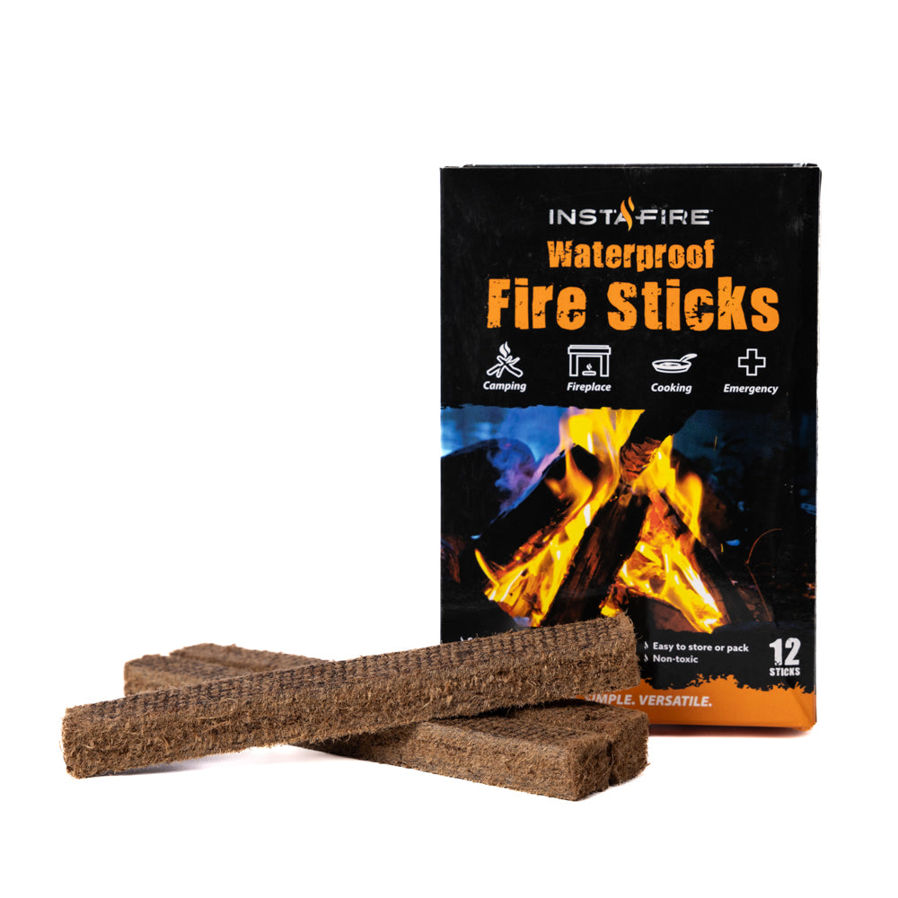 Waterproof Fire Sticks (12 pk.) by InstaFire – Be Prepared