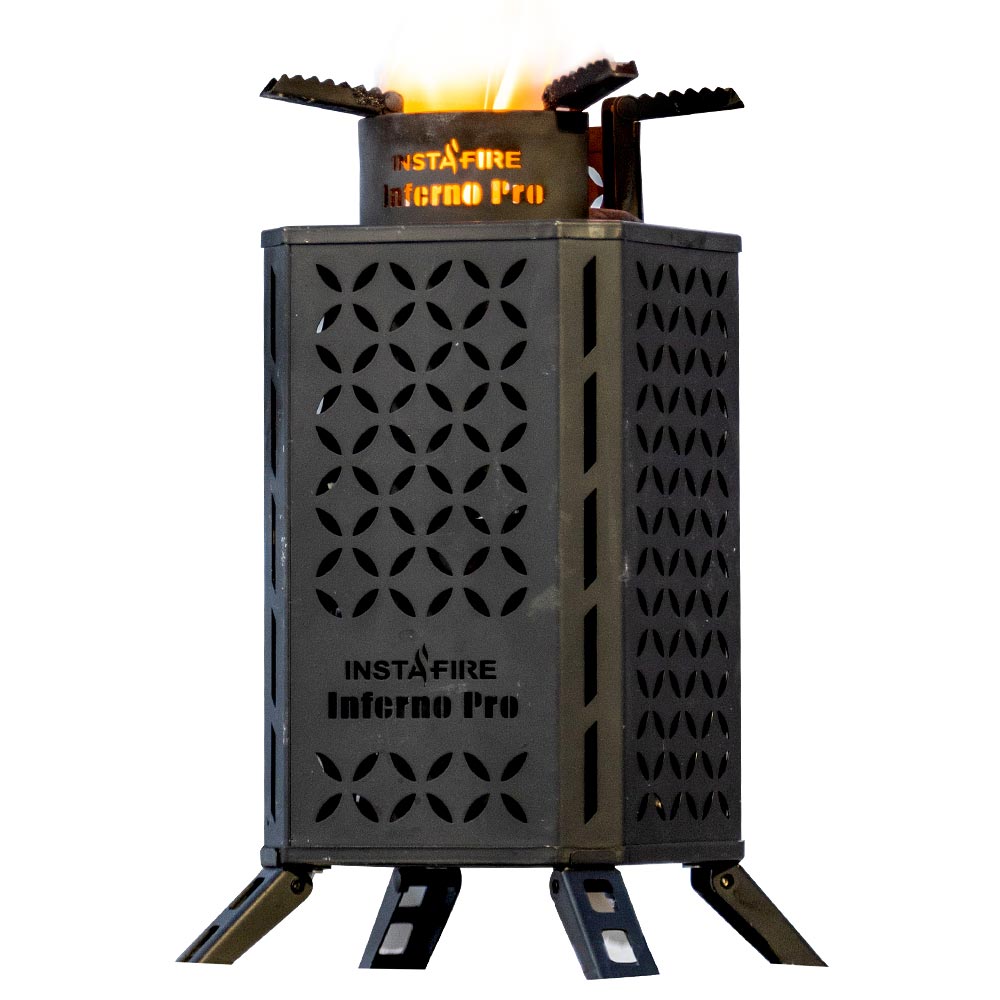 InstaFire Inferno Pro Outdoor Biomass Stove – Be Prepared
