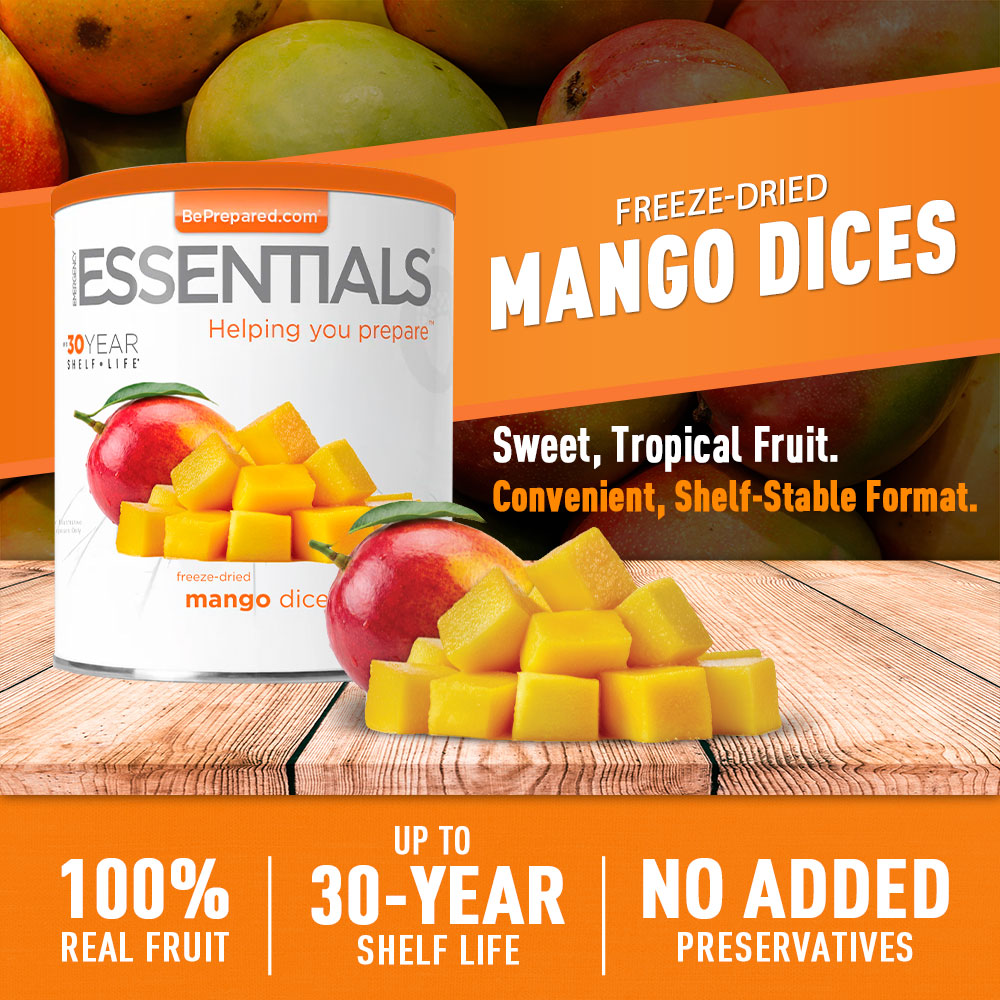 New Freeze-Dried Mango Dices