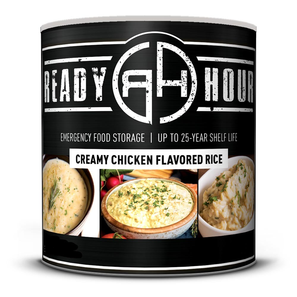 NEW - Ready Hour Creamy Chicken Flavored Rice #10 Can (18 servings)