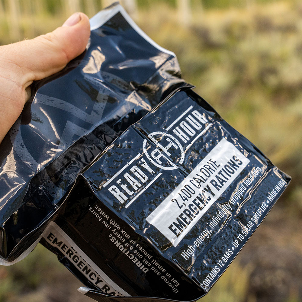 Emergency Ration Bars 2400 Calories / Package from Ready Hour (6674441928844) (7525899141260)