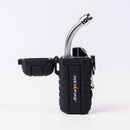 Pocket Plasma Lighter by InstaFire with flexible neck fully extended and curved.