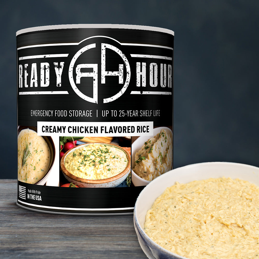 Ready Hour Creamy Chicken Flavored Rice #10 Can