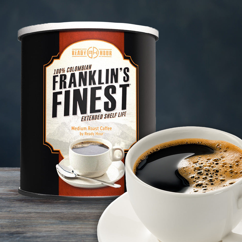 Franklin's Finest Coffee #10 Can