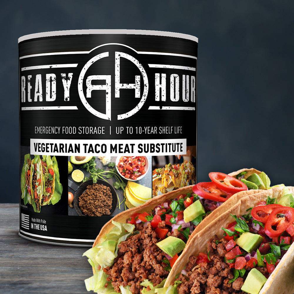 Vegetarian Taco Meat Substitute #10 Can