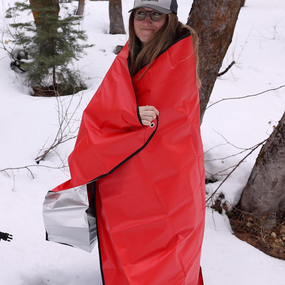 Large Deluxe Thermal Blanket 50" x 79" by Ready Hour