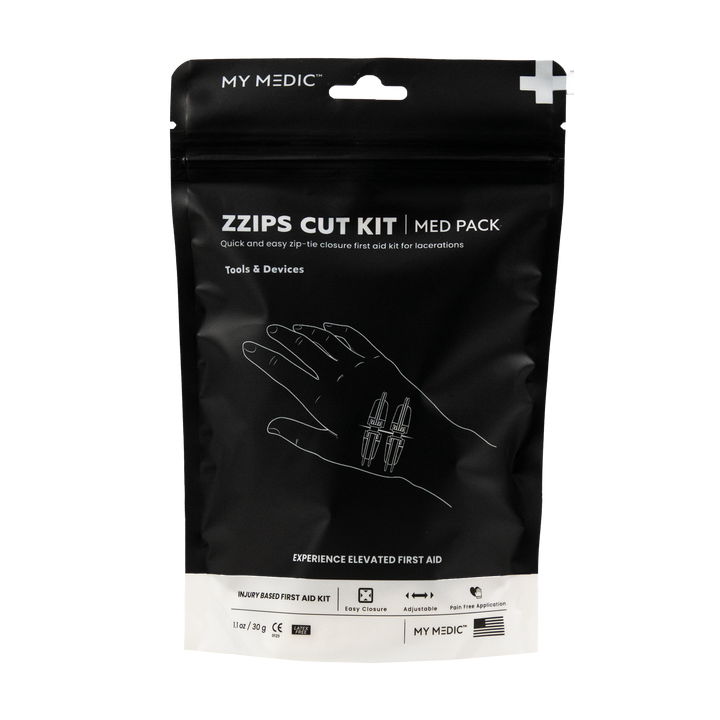 ZZIPS Med Pack by My Medic | Pain-Free Suture Replacement