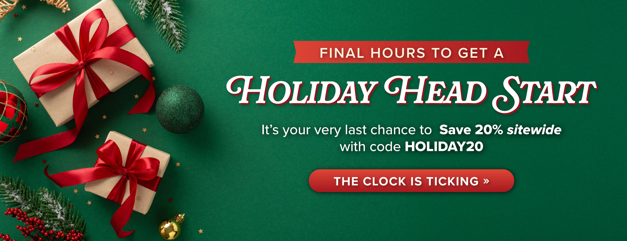 Holiday Head Start Ending Soon
