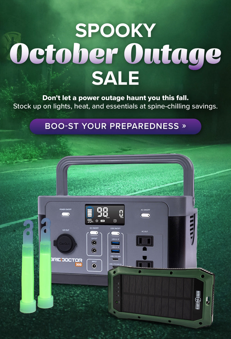Shop the October Outage Sale