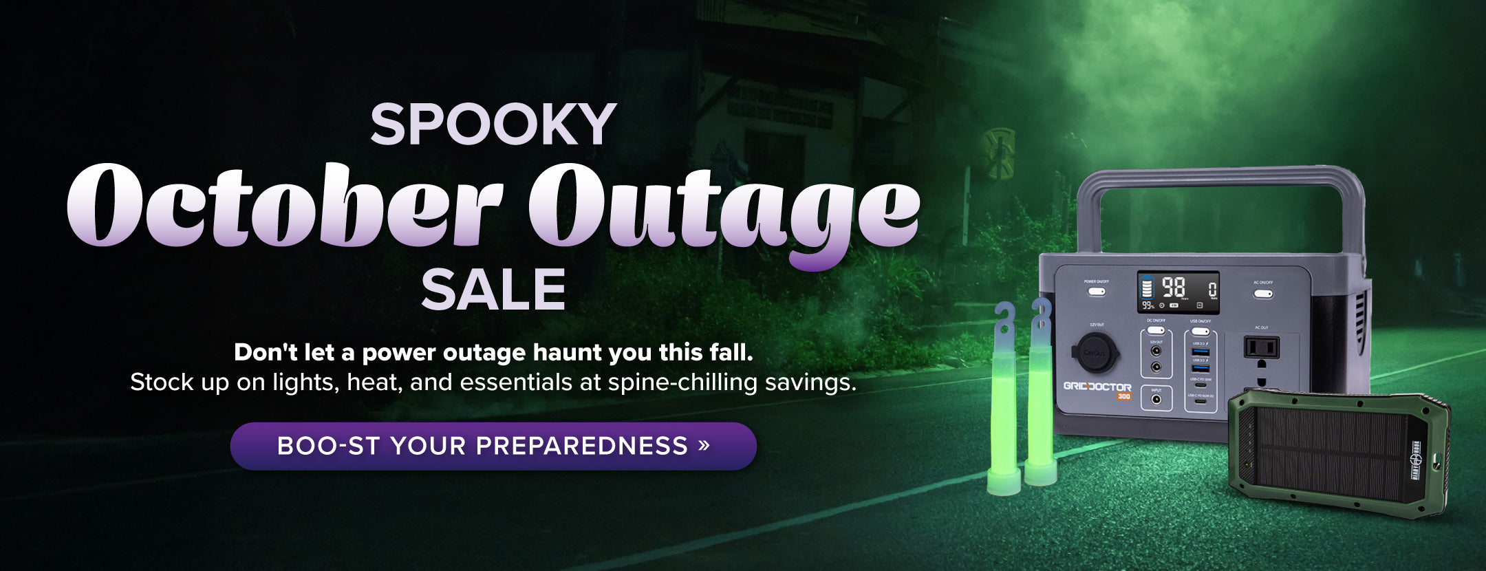 Shop the October Outage Sale